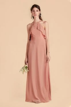 Jules Dress - Dusty Rose -Elegance Bridal Store dusty rose jules convertible bridesmaid dress 02