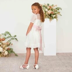 Liz Flower Girl Sash - Dusty Rose -Elegance Bridal Store dusty rose liz flower girl sash 02 9a90b4ce b0f8 4b54 bfcd fc6a4a6a6a0d