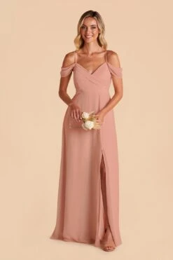 Spence Convertible Dress - Dusty Rose