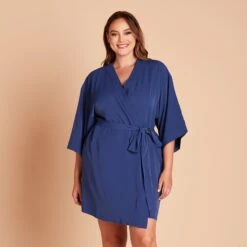 Karen Robe - Slate Blue -Elegance Bridal Store e2a7dc2dc161d0cbe06834df9c834b07