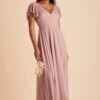 Hannah Dress - Mauve