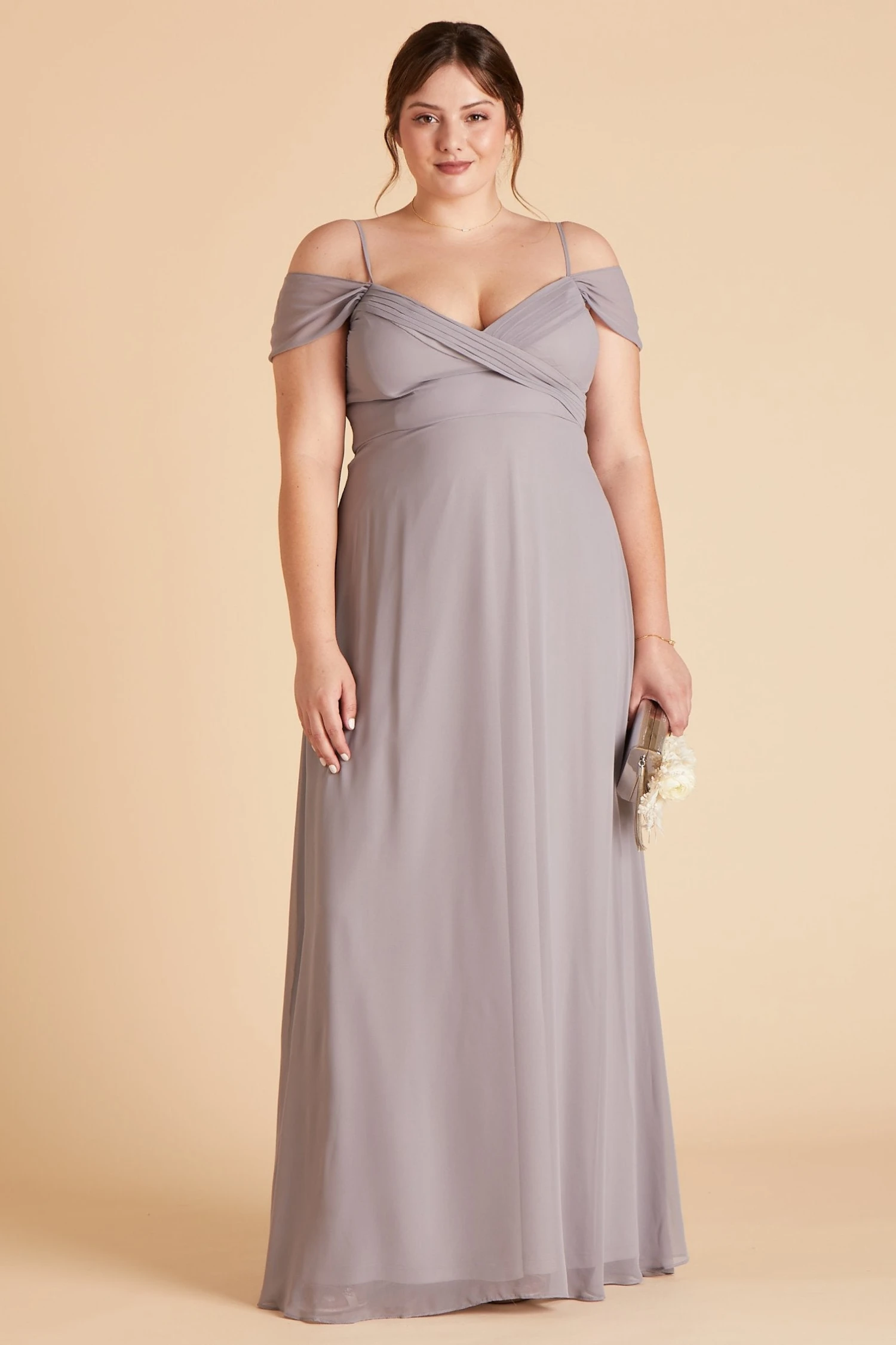 Spence Convertible Dress - Silver 13 Spence Convertible Dress - Silver - Image 11