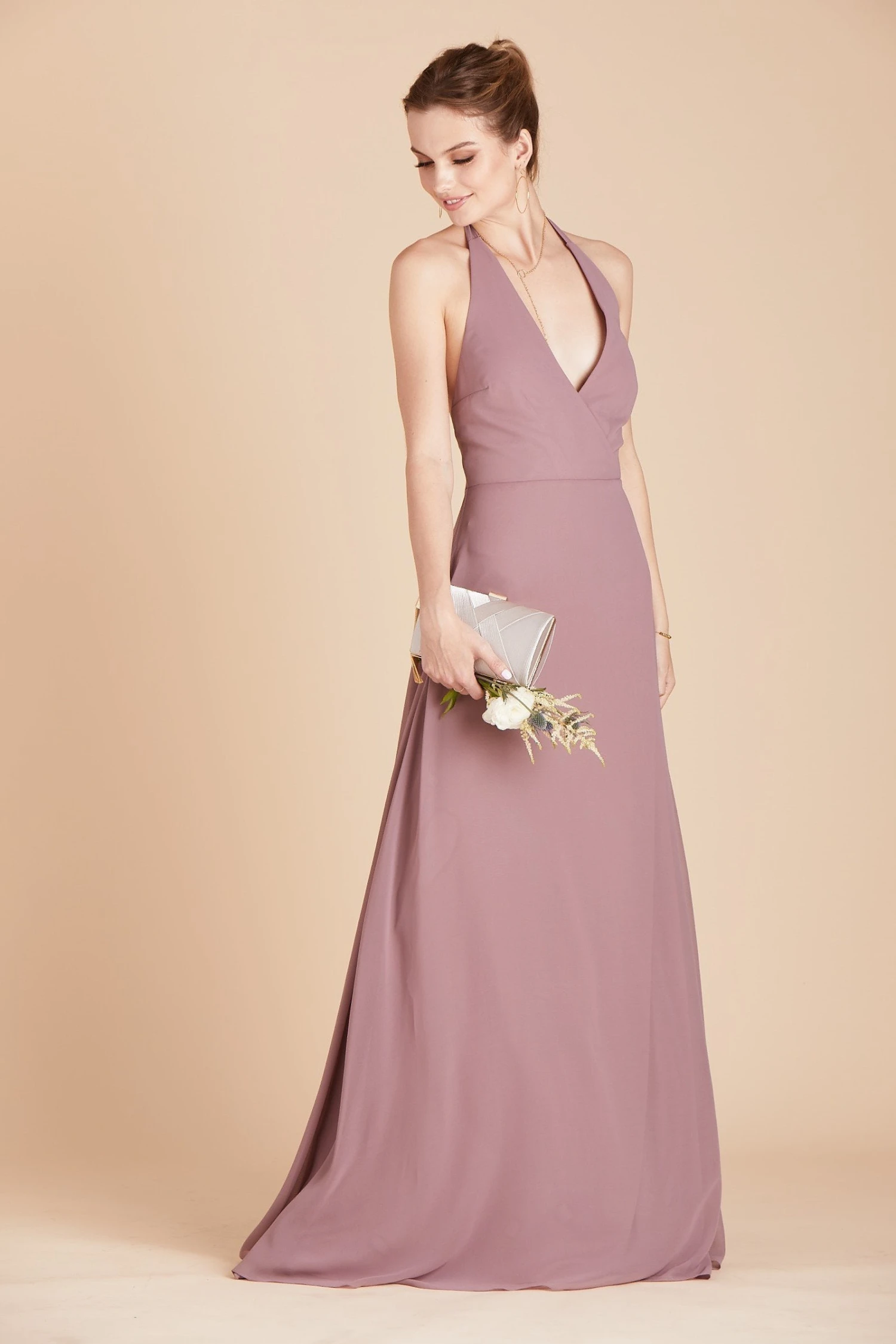 Moni Convertible Dress - Dark Mauve 9 Moni Convertible Dress - Dark Mauve - Image 7
