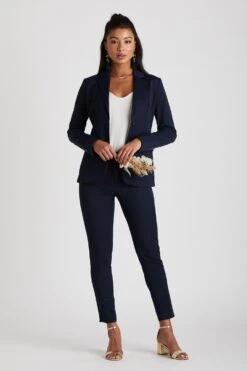Women's Navy Blue Suit By SuitShop