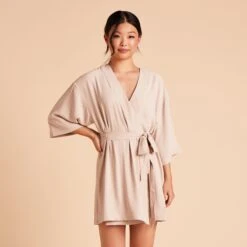 Karen Robe - Taupe 16 Karen Robe - Taupe -Elegance Bridal Store ec8d1d9f00d031a9a614b36d32398b45