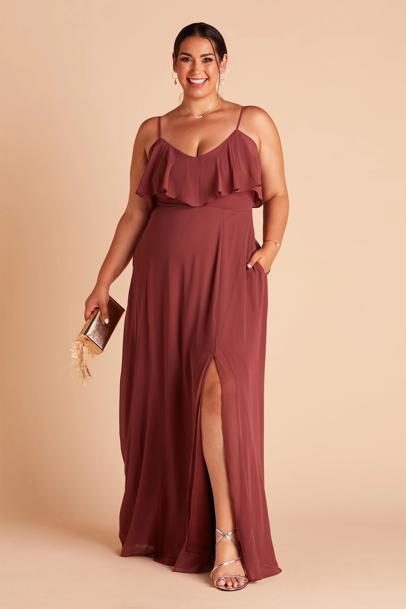 Jane Convertible Dress - Rosewood 4 Jane Convertible Dress - Rosewood - Image 2