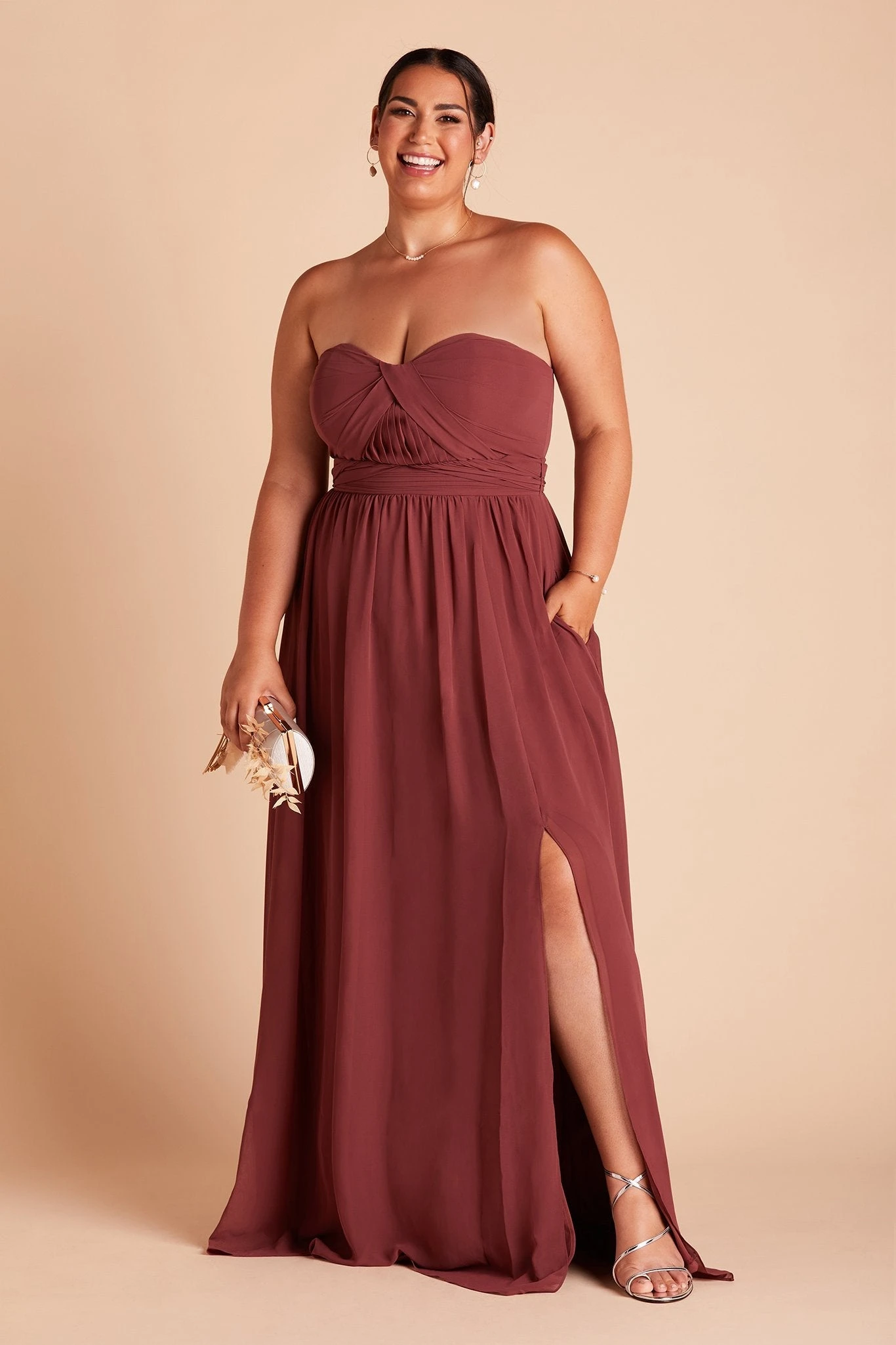 Grace Convertible Dress - Rosewood 22 Grace Convertible Dress - Rosewood - Image 20