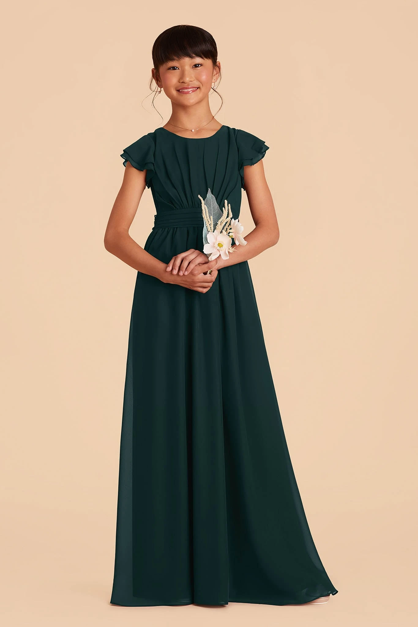 Celine Junior Dress - Emerald 3 Celine Junior Dress - Emerald