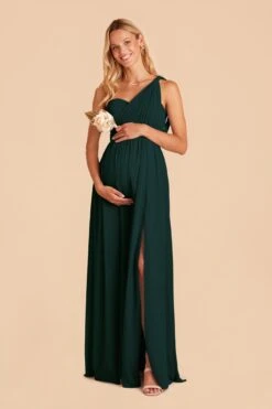 Grace Convertible Dress - Emerald 27 Grace Convertible Dress - Emerald -Elegance Bridal Store emerald grace convertible bridesmaid dress 01