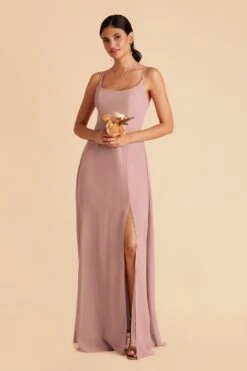 Amy Chiffon Dress - English Rose -Elegance Bridal Store english rose amy bridesmaid dress 01