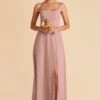 Amy Chiffon Dress - English Rose 1 Amy Chiffon Dress - English Rose -Elegance Bridal Store english rose amy bridesmaid dress 02