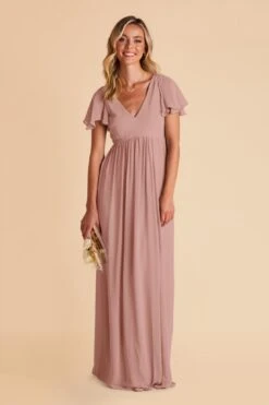 Hannah Empire Dress - English Rose -Elegance Bridal Store english rose hannah bridesmaid dress 02