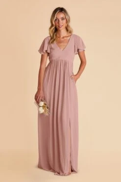 Hannah Empire Dress - English Rose -Elegance Bridal Store english rose hannah bridesmaid dress 03