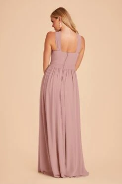 Kiko Chiffon Dress - English Rose 12 Kiko Chiffon Dress - English Rose -Elegance Bridal Store english rose kiko convertible slit bridesmaid dress 03