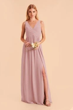 Laurie Empire Dress - English Rose -Elegance Bridal Store english rose laurie convertible slit bridesmaid dress 02