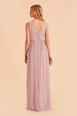 Laurie Empire Dress - English Rose -Elegance Bridal Store english rose laurie convertible slit bridesmaid dress 04