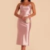 Lisa Shiny Satin Midi Dress - English Rose 1 Lisa Shiny Satin Midi Dress - English Rose -Elegance Bridal Store english rose lisa midi satin bridesmaid dress 04 9e699c96 9dc1 42a0 b389 f087de3041e9