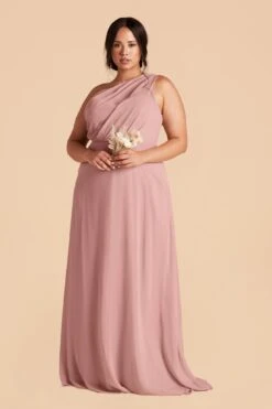 Kira Dress - English Rose 24 Kira Dress - English Rose -Elegance Bridal Store english rose plus size convertible bridesmaid dress 01