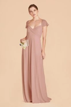 Spence Convertible Dress - English Rose -Elegance Bridal Store english rose spence convertible bridesmaid dress 02