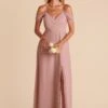 Spence Convertible Dress - English Rose 1 Spence Convertible Dress - English Rose -Elegance Bridal Store english rose spence convertible slit bridesmaid dress 02