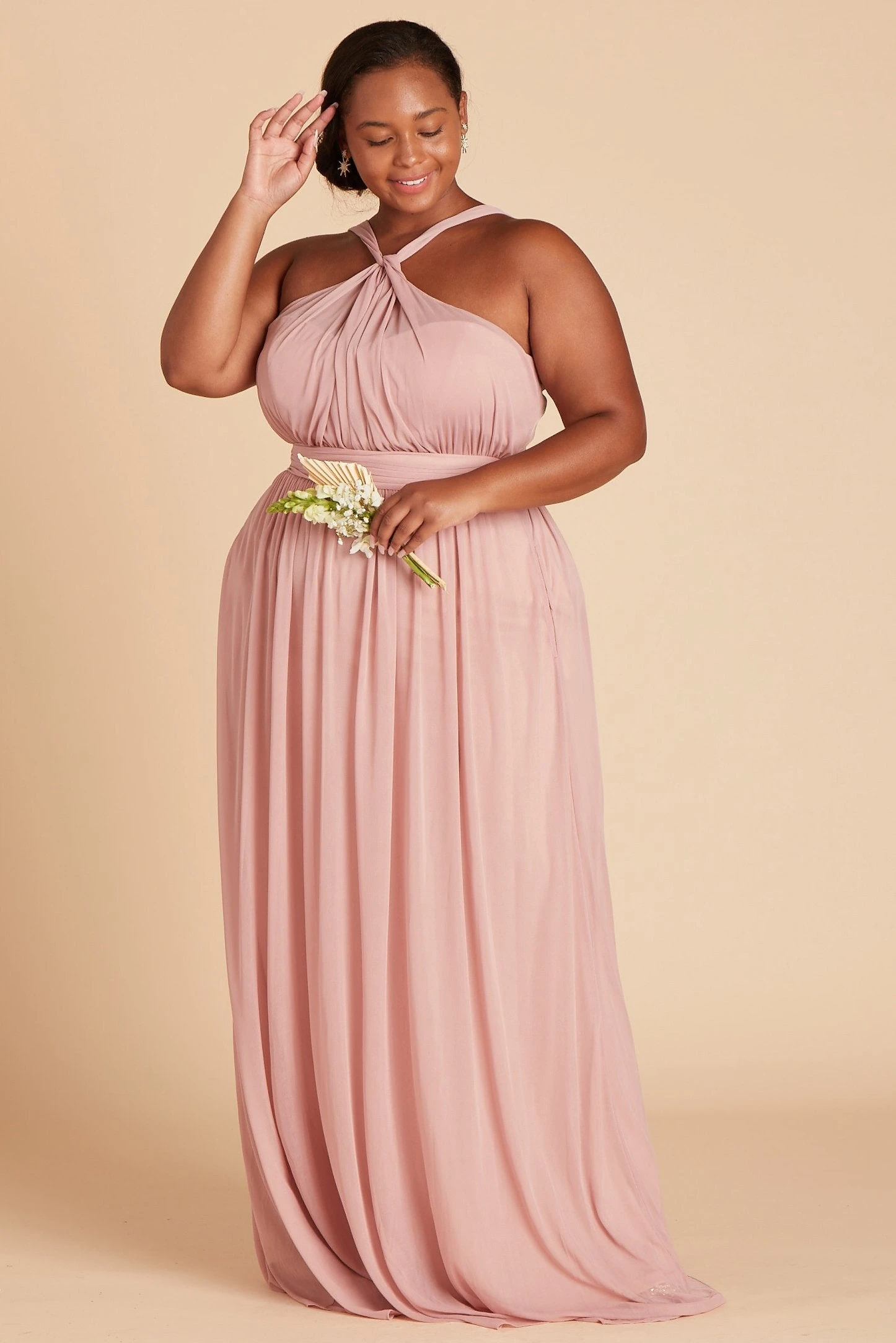 Kiko Dress - Dusty Rose 10 Kiko Dress - Dusty Rose - Image 8