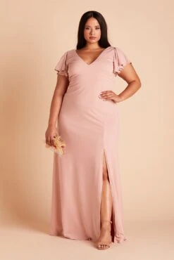 Hannah Crepe Dress - Dusty Rose -Elegance Bridal Store f68d3078e61be32135a42f5e85e21119 4df49bfb 9255 4bc8 a683 dccf30362d63