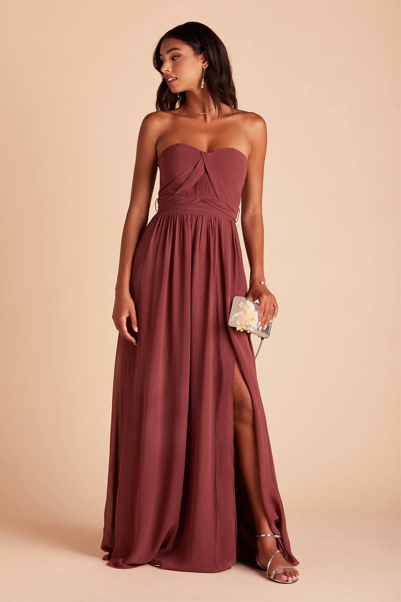 Grace Convertible Dress - Rosewood 11 Grace Convertible Dress - Rosewood - Image 9