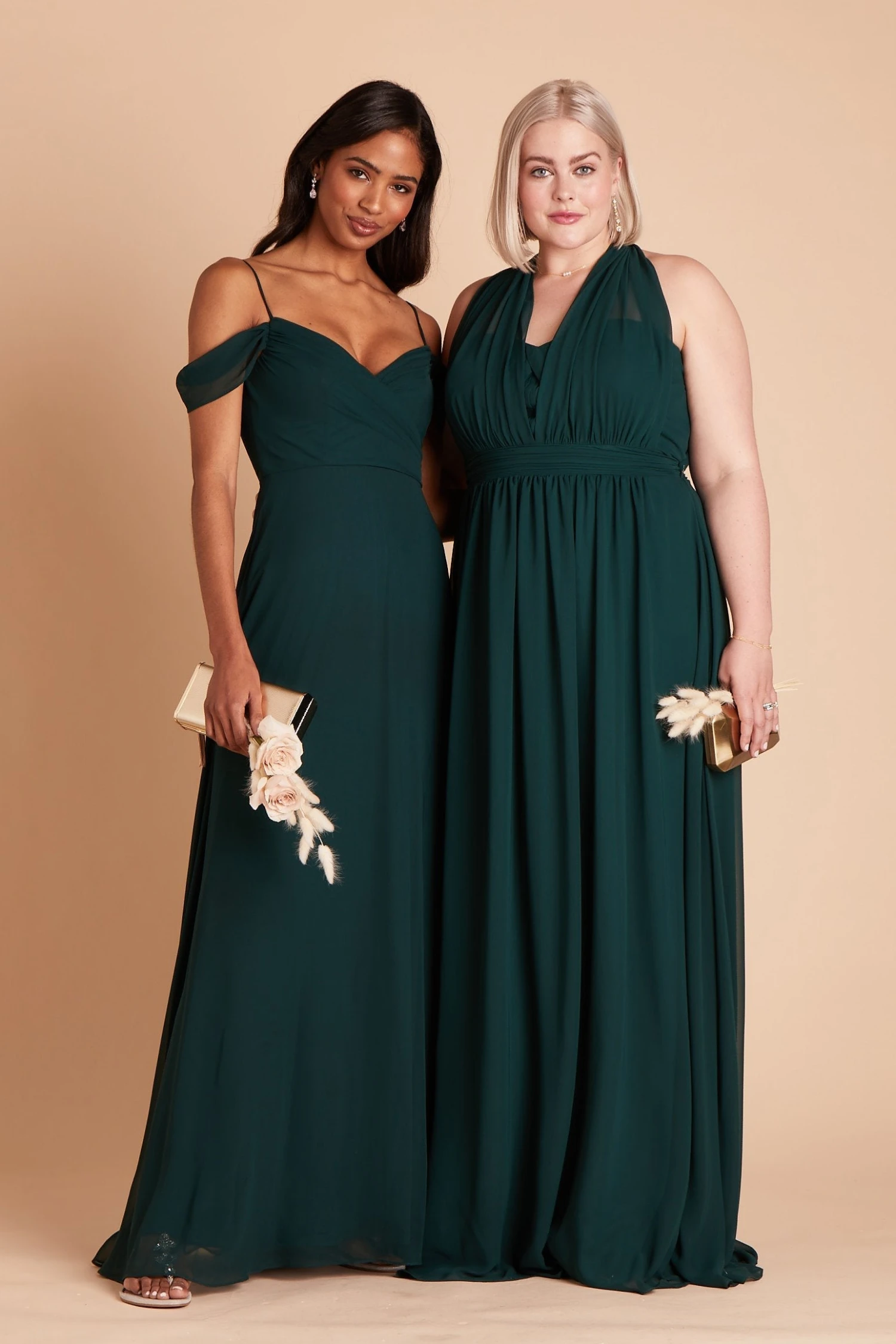 Grace Convertible Dress - Emerald 4 Grace Convertible Dress - Emerald - Image 2