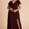 Hannah Crepe Dress - Cabernet -Elegance Bridal Store fe68cfabc765c300e7d4483b0567217d b998aab3 193f 4633 b563 d71d7f304d34