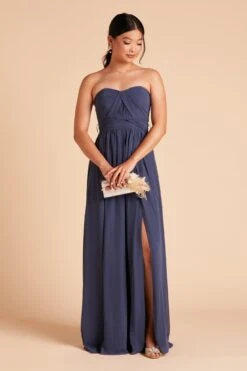 Grace Convertible Dress - Slate Blue -Elegance Bridal Store fe70568c6ed8dc16bf59d48090e2335b