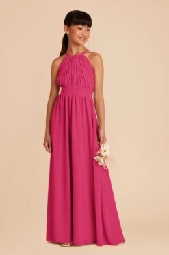 Sienna Junior Dress - Fuchsia