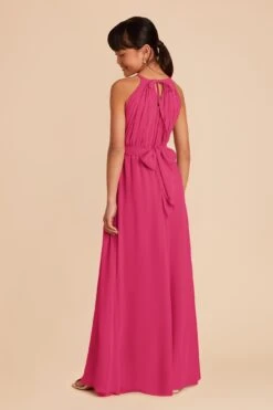 Sienna Junior Dress - Fuchsia -Elegance Bridal Store fuchsia sienna junior bridesmaid dress 05