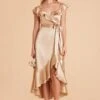 James Shiny Satin Midi Dress - Gold 2 James Shiny Satin Midi Dress - Gold -Elegance Bridal Store gold james satin bridesmaid dress 01 50679b1c baa4 461b a615 876e4a527bf7