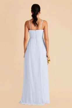 Chris Convertible Chiffon Dress - Ice Blue 17 Chris Convertible Chiffon Dress - Ice Blue -Elegance Bridal Store ice blue chris convertible bridesmaid dress 01