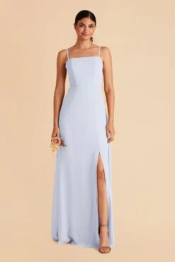 Chris Convertible Chiffon Dress - Ice Blue 14 Chris Convertible Chiffon Dress - Ice Blue -Elegance Bridal Store ice blue chris convertible bridesmaid dress 02