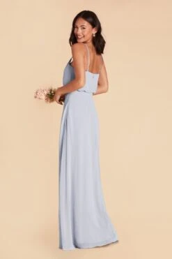 Gwennie Dress - Ice Blue -Elegance Bridal Store ice blue gwennie bridesmaid dress 05