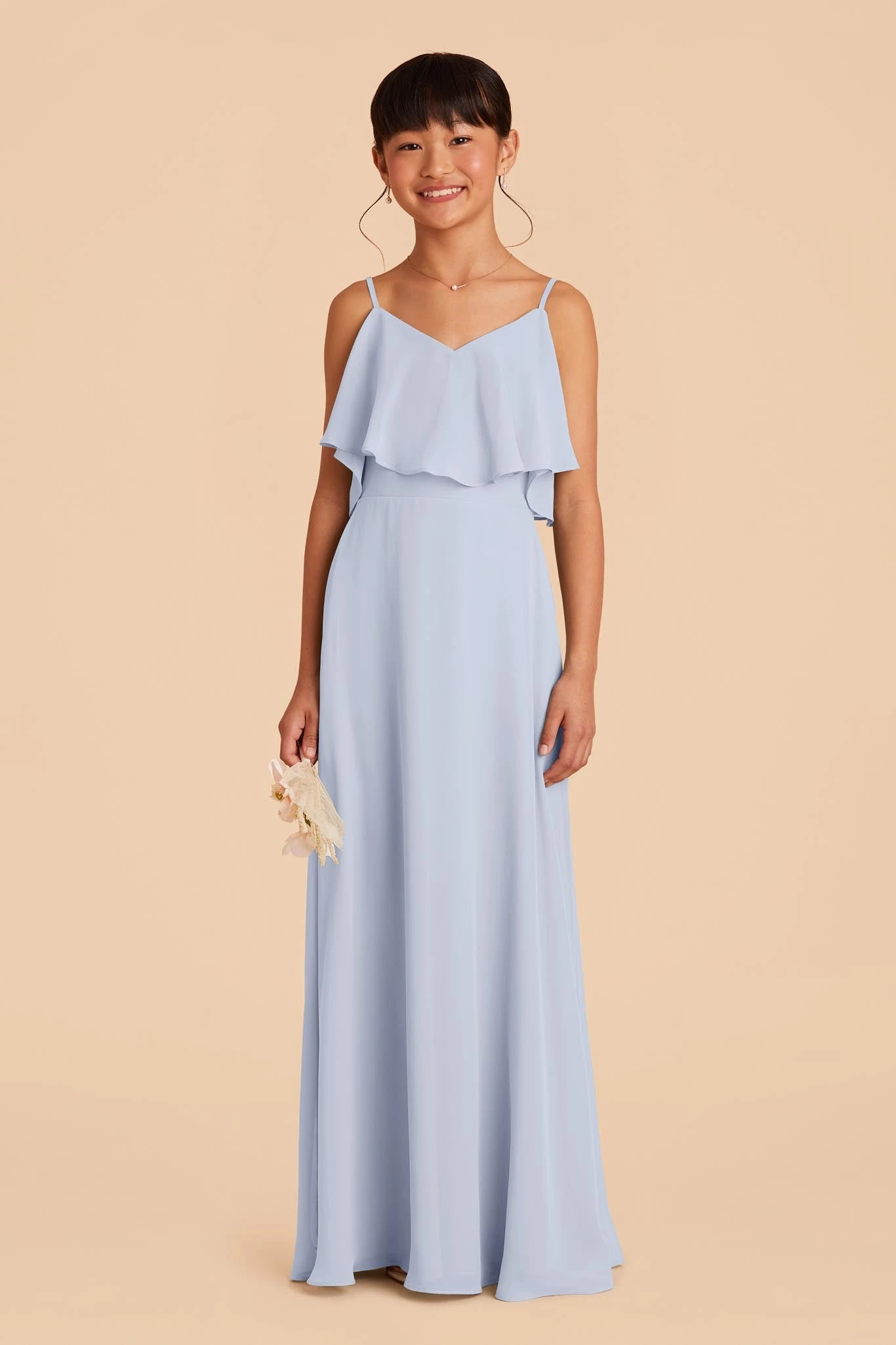 Janie Convertible Junior Dress - Ice Blue 5 Janie Convertible Junior Dress - Ice Blue - Image 3