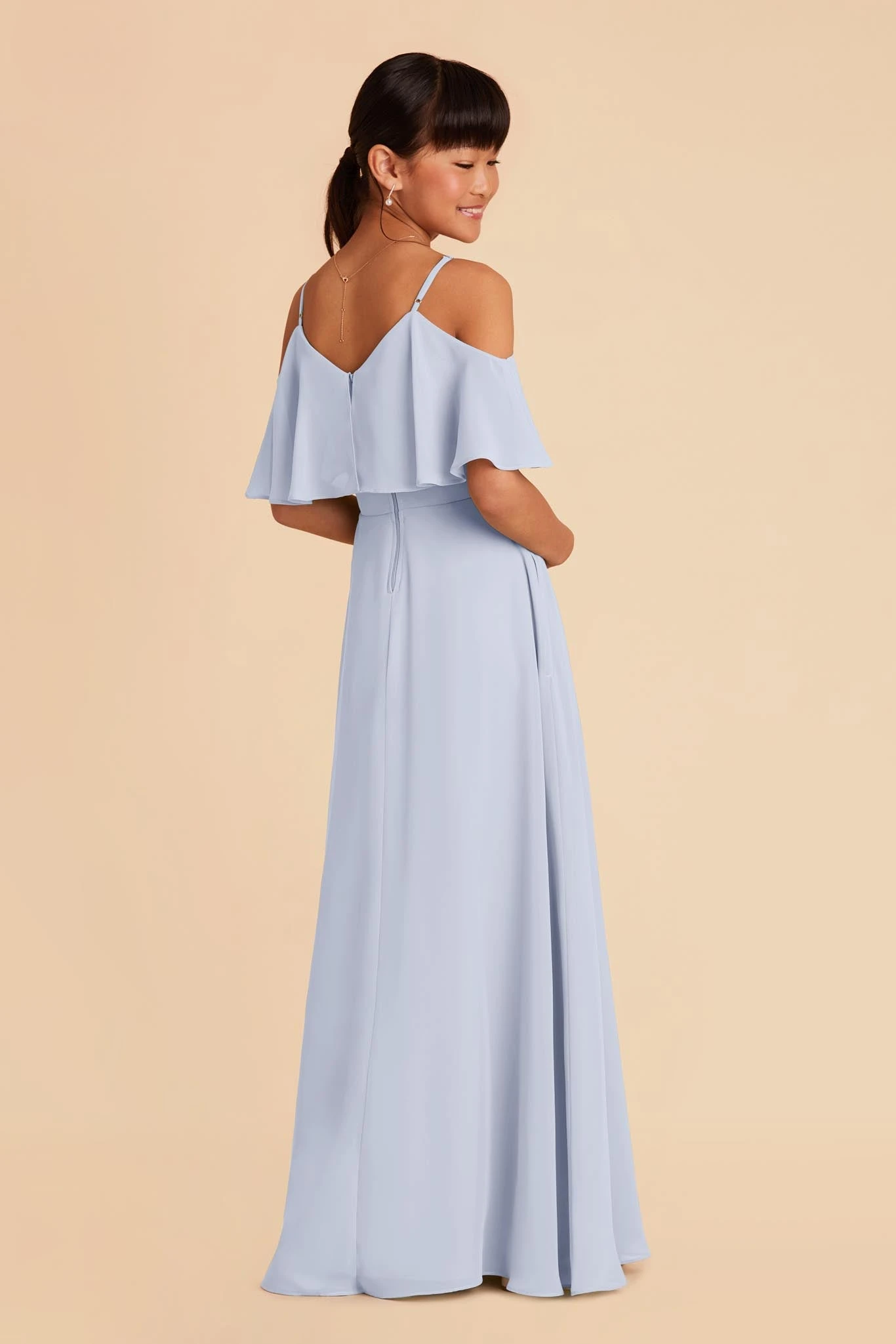 Janie Convertible Junior Dress - Ice Blue 7 Janie Convertible Junior Dress - Ice Blue - Image 5