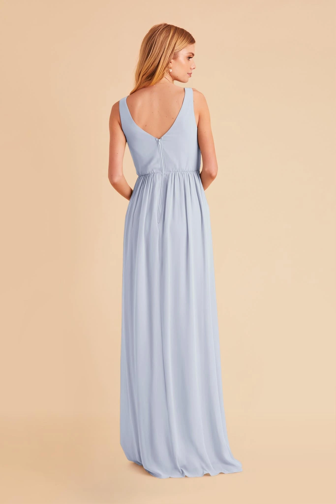 Laurie Empire Dress - Ice Blue 10 Laurie Empire Dress - Ice Blue - Image 8