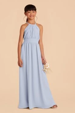 Sienna Junior Dress - Ice Blue