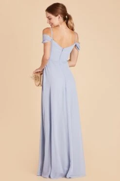 Spence Convertible Dress - Ice Blue -Elegance Bridal Store ice blue spence convertible slit bridesmaid dress 01 f35a79ff 213e 42d7 9437 d4f32ce0dc93