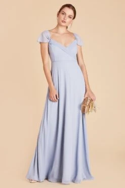 Spence Convertible Dress - Ice Blue -Elegance Bridal Store ice blue spence convertible slit bridesmaid dress 03 bf8ece9f ace7 4491 82a3 33d9625f36cc