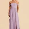 August Convertible Dress - Lavender 2 August Convertible Dress - Lavender -Elegance Bridal Store lavender august convertible slit bridesmaid dress 01