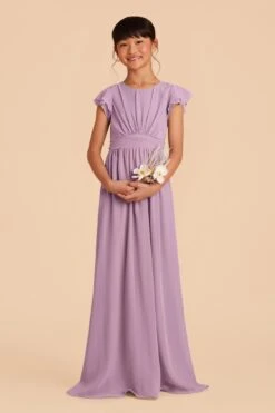 Celine Junior Dress - Lavender 8 Celine Junior Dress - Lavender -Elegance Bridal Store lavender celine junior bridesmaid dress 02