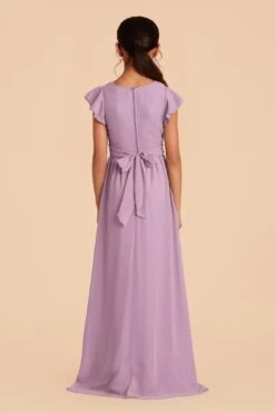 Celine Junior Dress - Lavender 9 Celine Junior Dress - Lavender -Elegance Bridal Store lavender celine junior bridesmaid dress 03