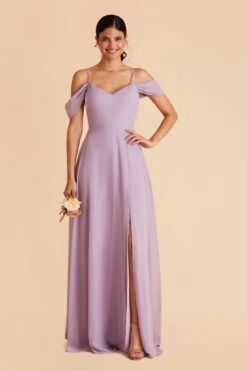 Devin Convertible Dress - Lavender 27 Devin Convertible Dress - Lavender -Elegance Bridal Store lavender devin convertible slit bridesmaid dress 01