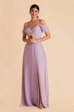Devin Convertible Dress - Lavender 24 Devin Convertible Dress - Lavender -Elegance Bridal Store lavender devin convertible slit bridesmaid dress 02