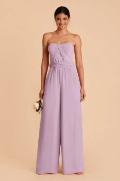 Gigi Convertible Jumpsuit - Lavender -Elegance Bridal Store lavender gigi convertible bridesmaid jumpsuit 02 ddd6afe2 15fc 458b b24d 142b6a81e0da