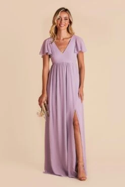Hannah Empire Dress - Lavender 15 Hannah Empire Dress - Lavender -Elegance Bridal Store lavender hannah bridesmaid dress 02
