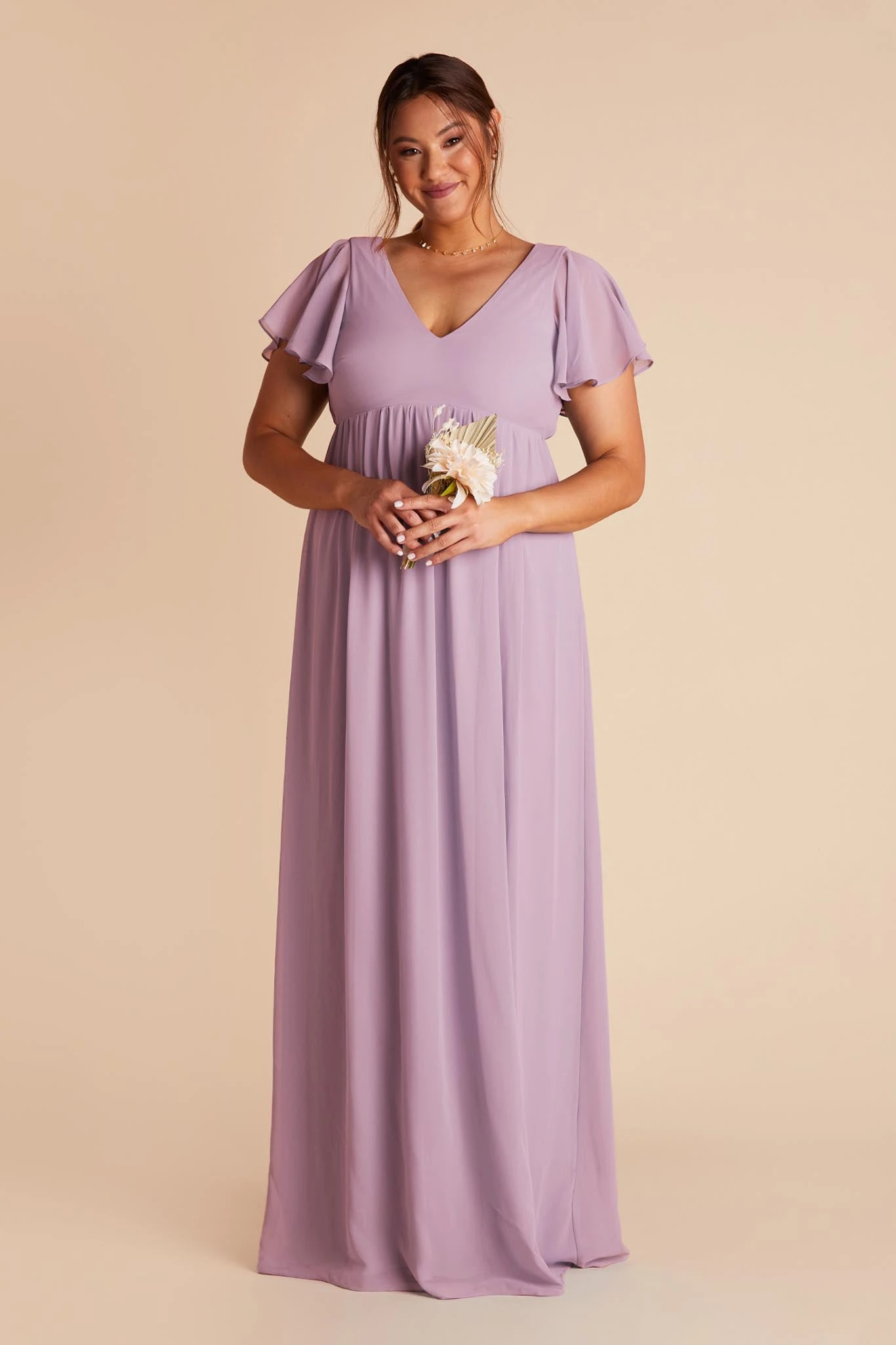 Hannah Empire Dress - Lavender 11 Hannah Empire Dress - Lavender - Image 9